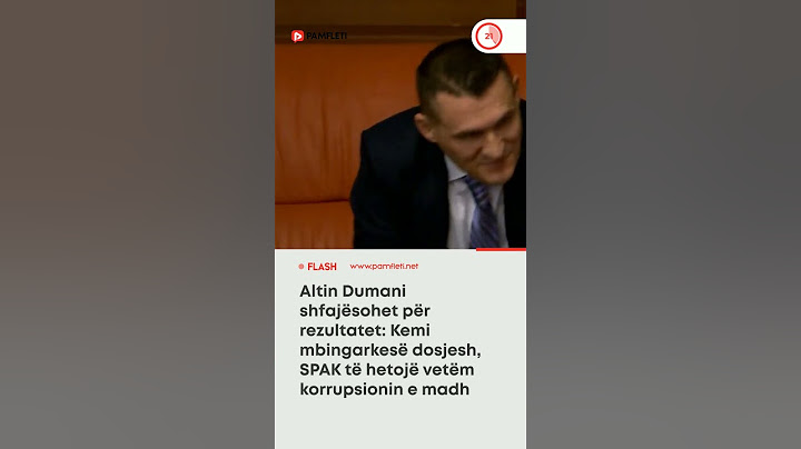 Altin Dumani shfajësohet : Kemi mbingarkesë dosjesh, SPAK të hetojë vetëm korrupsionin e madh