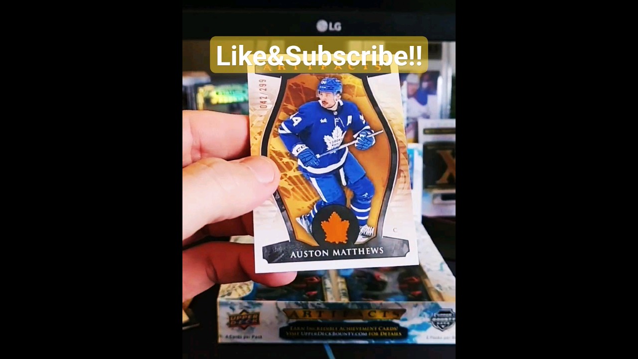 Auston Matthews 23-24 Artifacts /299!! Toronto Maple Leafs