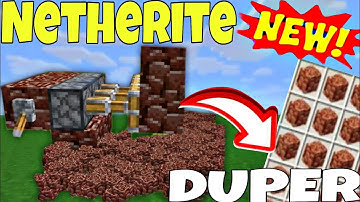 Minecraft 1.20 : Working Unlimited {Ancient Debris Netherite Duplication Glitch} | Tutorial Bedrock