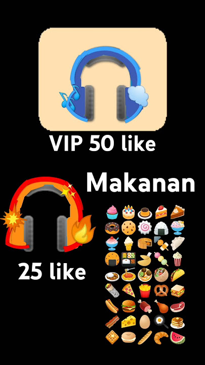 halo guys aku jual headset sama makanan nih klo makanan 5 like aja klo satu ya