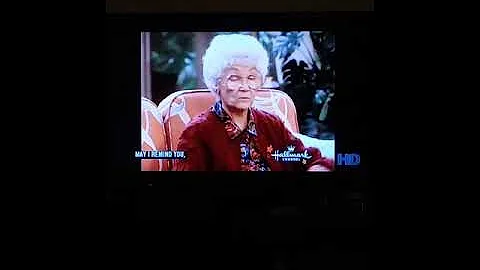 The Golden Girls- "That's For Me to Know." Season 7 Episode 4