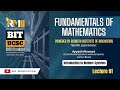 BIT/UCSC/Tamil Semester 1 – Number System | Fundamentals of Mathematics (IT1506)
