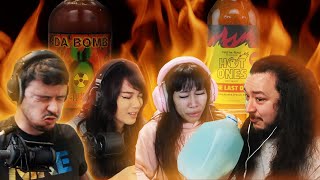 DROWNING IN HOT SAUCE 🔥