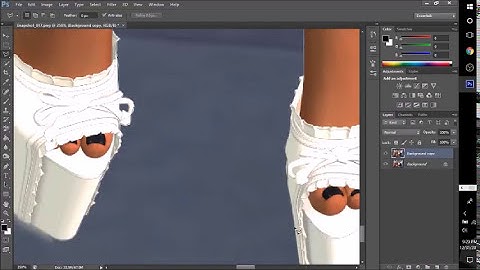 Second Life Photoshop Speed Editing