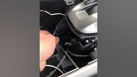 Bypass parking break to watch video