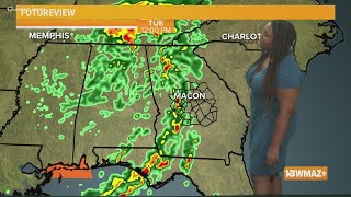 Taylors Saturday Morning Forecast 9 A.m. Update