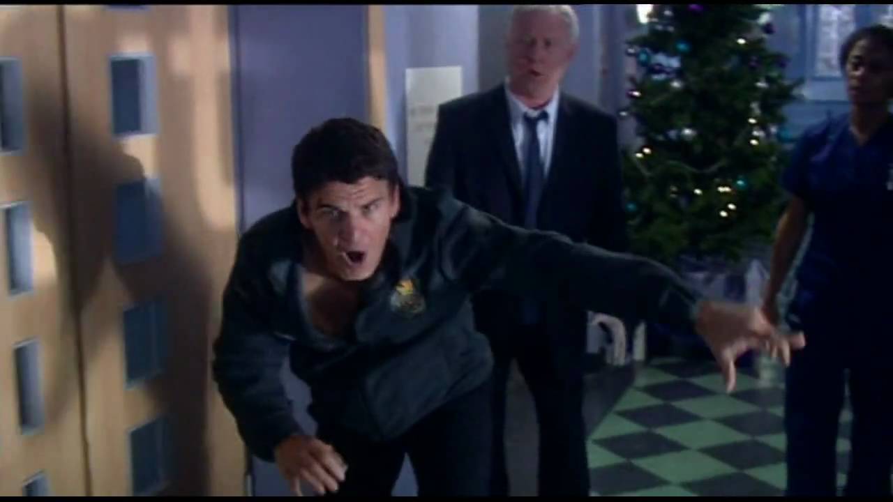 Casualty: Adam breaks down in the middle of the ED.