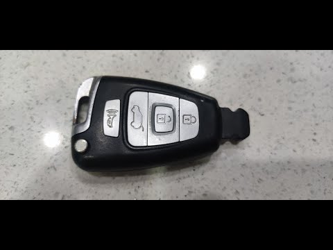 Как поменять батарейку в ключе Hyundai