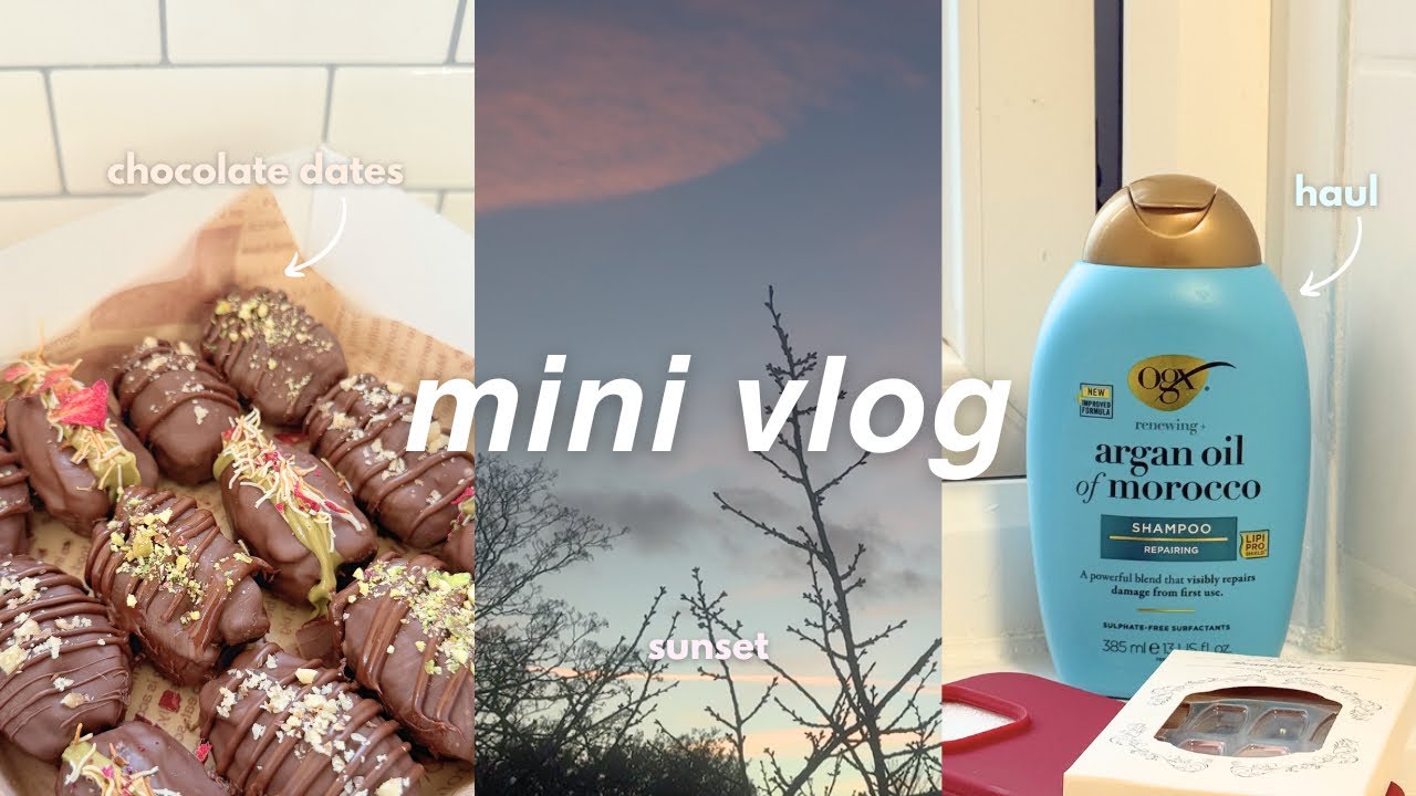 a minimal productive day at home 🏡🍫 | aesthetic | mini vlog | haul