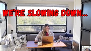 SOLO RV LIFE | a slower travel style