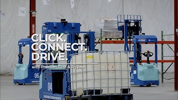 Click. Connect. Drive. | Remote-enabled Autonomous Forklifts with Phantom Auto and ArcBest