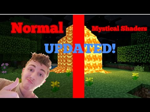 NEW MYSTIC SHADERS GOT UPDATED | Minecraft bedrock edition review - YouTube