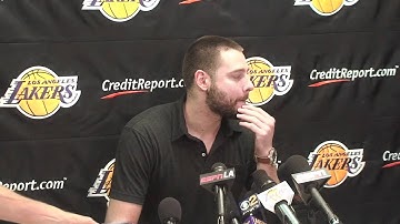 Lakers forward Josh McRoberts on 2011-12 season