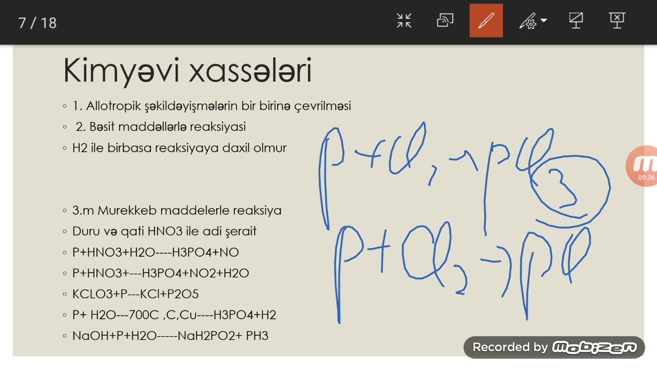 Fosfor. Mineral Gübrələr