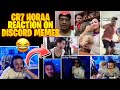 CR7 HORAA REACTS ON HIS DISCORD MEMES 😂🤣 CR7 HORAA FUNNY MOMENTS 😂🤣 - GAURABYT #cr7horaa #horaa