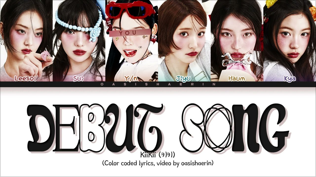 keiii☺︎様 KiiKii (키키)] DEBUT SONG : 6 members (You as member) Color Coded