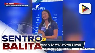 Philippine Womens Open, Umarangkada Na Alex Eala, Masaya Sa Wta Home Stage