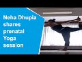 Woah! Neha Dhupia’s prenatal yoga session turns inspirational for fans