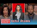 Woman Brings Her Longtime Lover To Court (Triple Episode) | Paternity Court