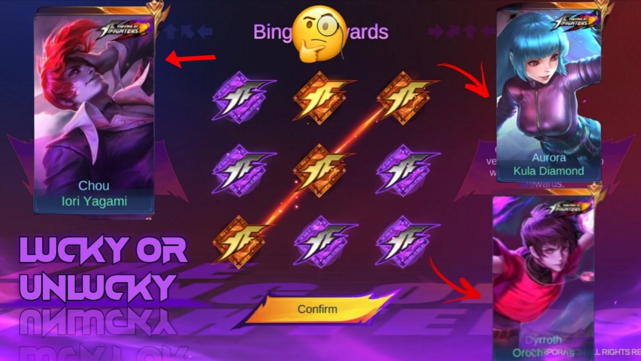 MLBB KOF FRIGHTERS PHASE 1 AND 2 WHICH SKIN I GOT 😮