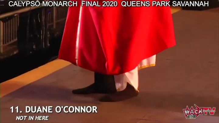 Duane O'Conner - Not In Here  Calypso Moanrch Fina...
