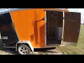 6 X 12 Cargo Trailer Camper Conversion