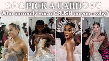 who has a CRUSH on you + why 🦩₊˚ෆ • ☽Pick A Card☾