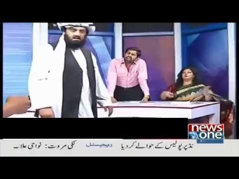 Intense Abusive Fight Between Hafiz Hamdullah & Marvi Sarmad | 10PM With Nadia Mirza - 10 June 2016