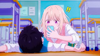 أجمد بنت في المدرسة وقعت بحب ولد خجول بدها تخليه يحبها بأي طريقة 🤭2️⃣ | ملخص انمي Kuroiwa Medaka