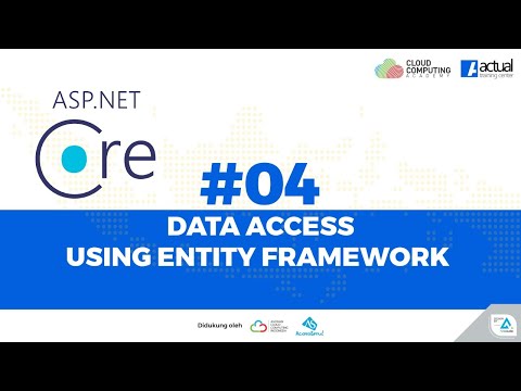 Video: Bagaimana cara membuat database terlebih dahulu di Entity Framework?