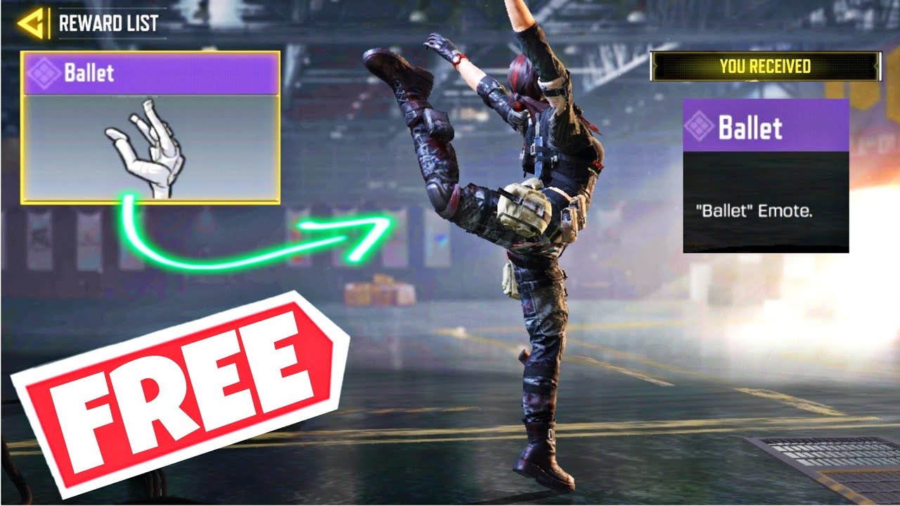 Cod Dance Video CLASSIC BALLET DANCE PERFORMANCE EMOTE IN COD MOBILE RANK REWARDS FREE ...