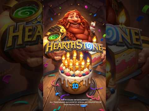 Happy 10th Anniversary from the Hearthstone Team | Hearthstone