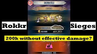Rokkr Sieges: Achieving 200k without Effective Damage