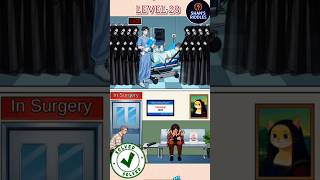 “Brain Puzzle Tricky Quest | Level 28 – Under Rescue 🧠 | Fast Puzzle Solution” #shorts