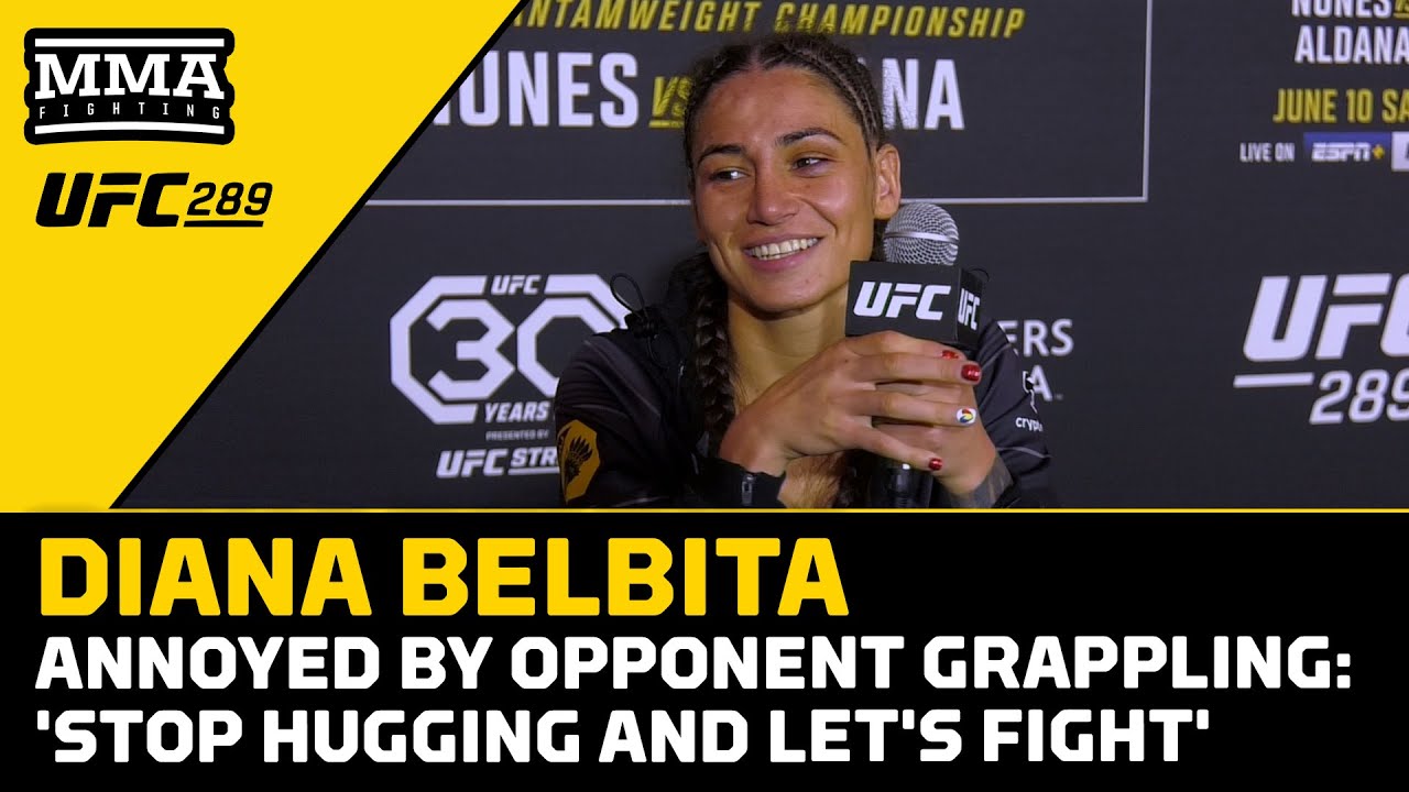 Diana Belbita Annoyed By Opponent Grappling: 'Stop Hugging And Let's ...