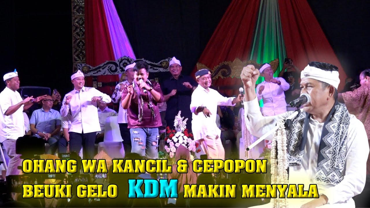 OHANG WA KANCIL DAN CEU POPON NGAHIBUR WARGA MAJALENGKA DI ACARA KDM NGANJANG KA WARGA