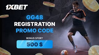 Code promo 1xbet . BIG and FREE bonus up to 400$ 1xbet 2023 . Registration code promo 1xbet screenshot 5