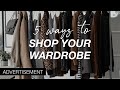 5 ways to shop your own wardrobe this autumn | Autumn capsule wardrobe