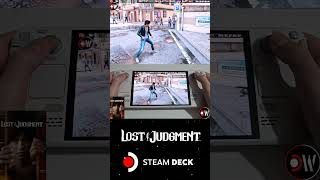 Lost Judgment Steam Deck Performance: Handheld Gameplay