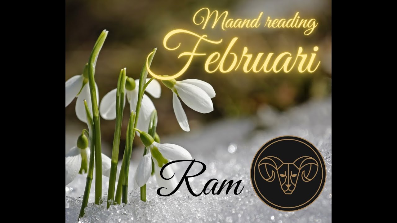 Sterrenbeeld  Ram voor de maand feb. De spirit is bij je in dit nieuwe succes. Dit brengt vreugde.