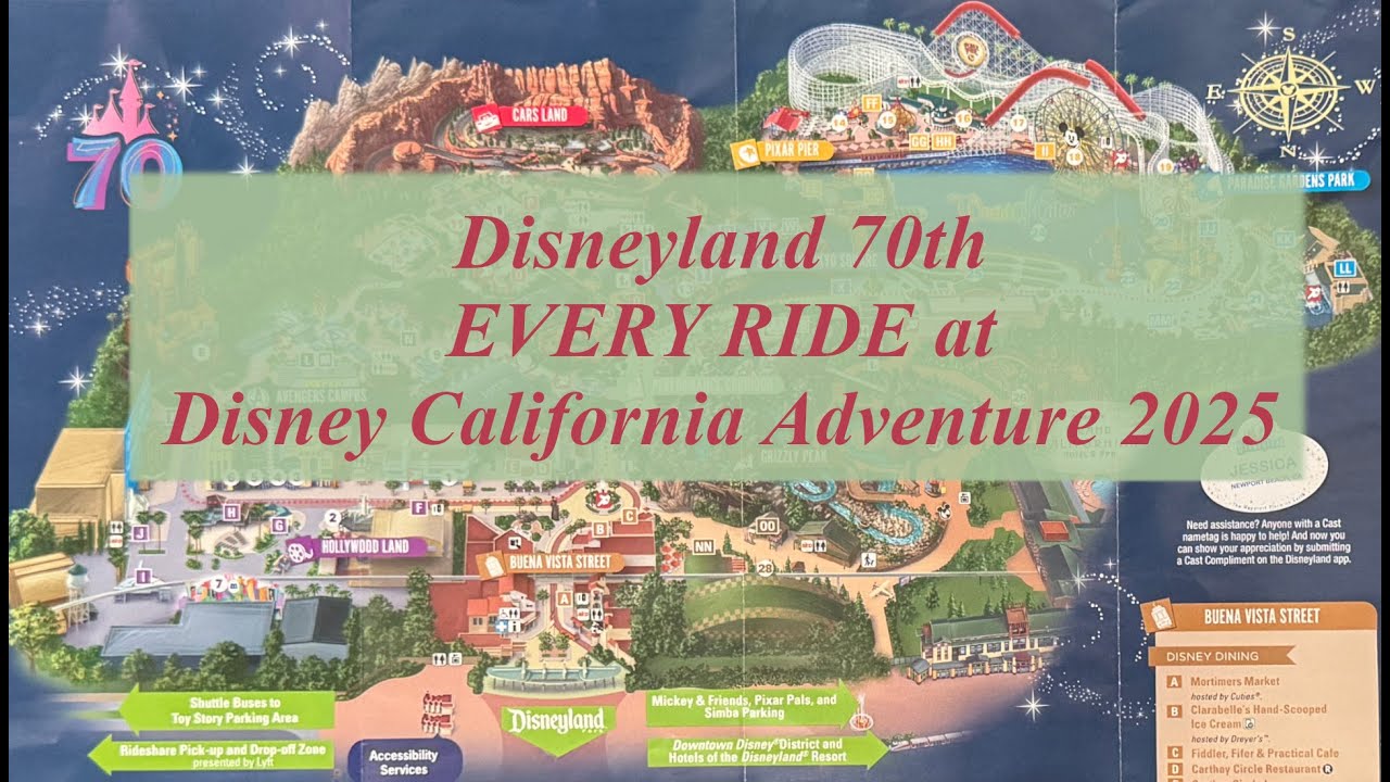 EVERY RIDE at Disney California Adventure 12 29 2025