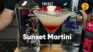 Sunset Martini - versão Bebiaria