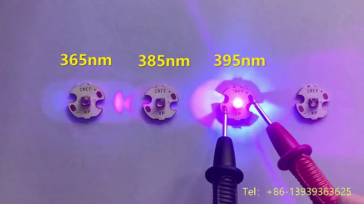 Ultraviolet 365nm VS 385nm VS 395nm VS 405nm || LG UV LED comparision || UV Glue Curing/  UV glass