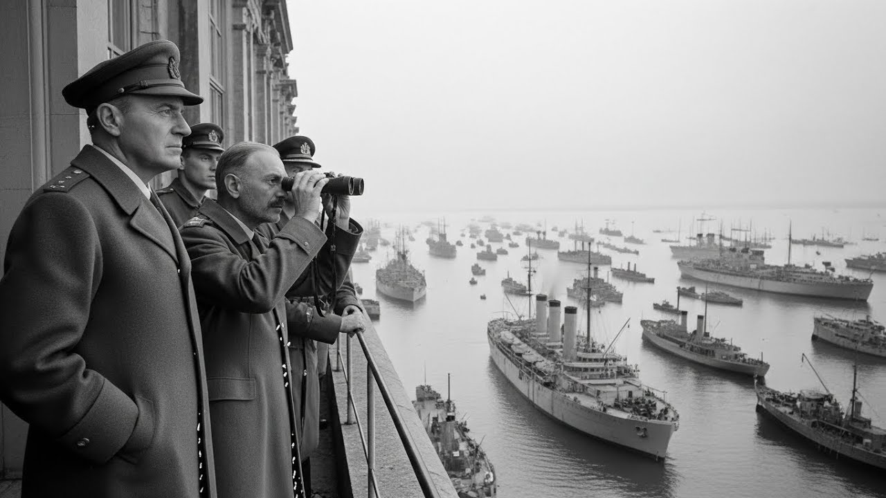 What British Generals Said When They Saw America's Invasion Fleet for D-Day
