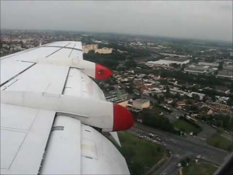 Air France Fokker 100 Landing at Paris Orly