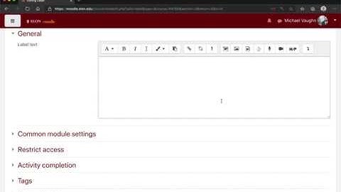 Using the Video Recording Feature in Moodle