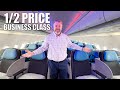 Luxury for less allbusiness class flight parisnyc