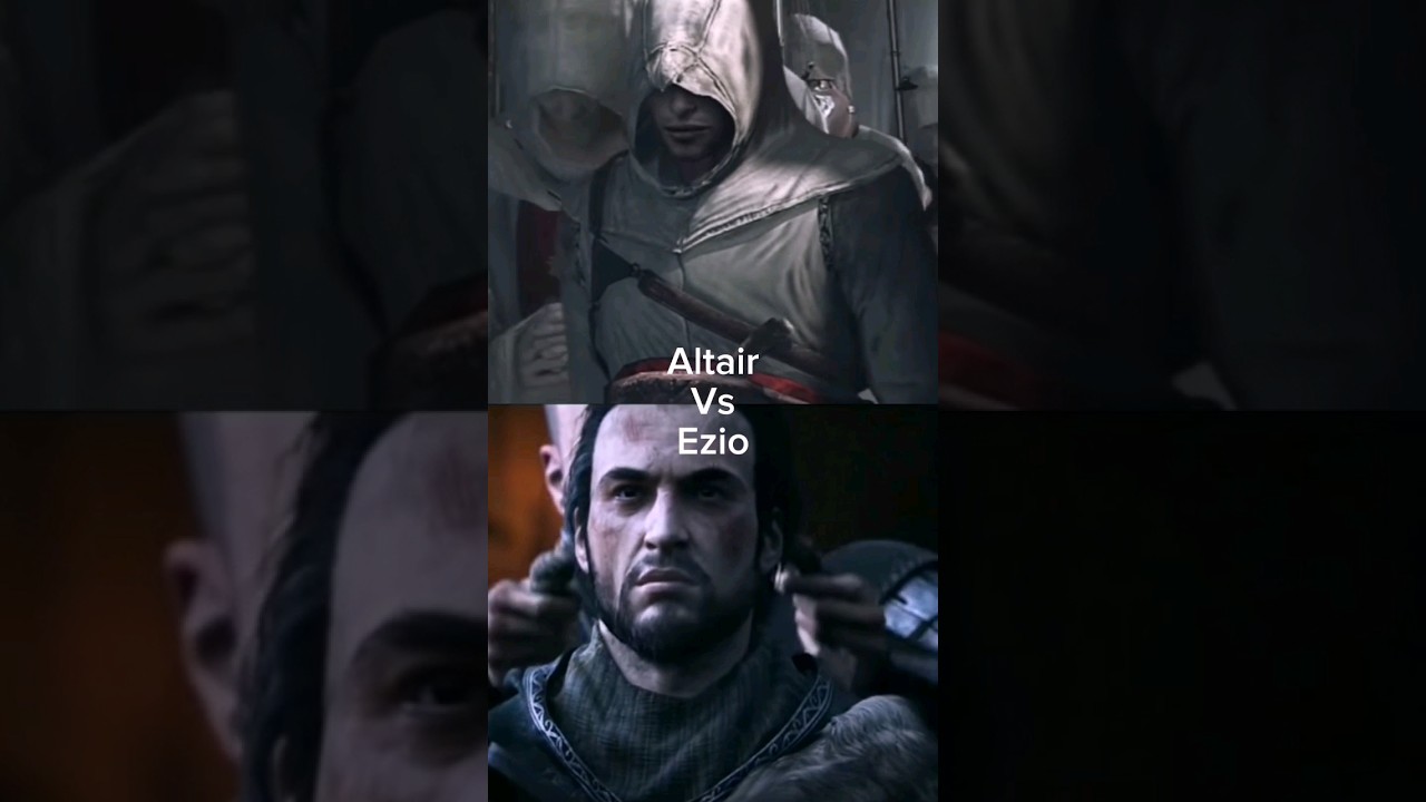 Altair vs Ezio