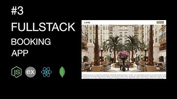 3. React Node.js Booking App Full Tutorial | MERN Stack Reservation App (JWT, Cookies, Redux)