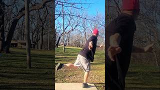 Monett #discgolf course Hole5 277' #ev7 #penrose #putter Parked #discstroy #frolf #metal #sports